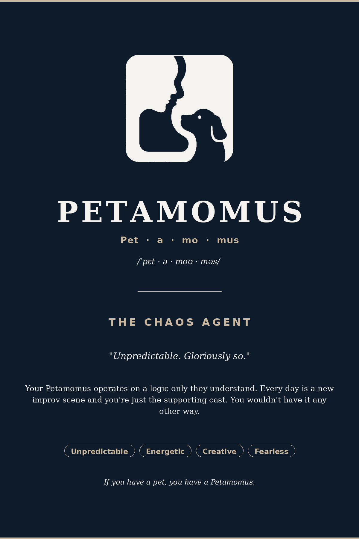 The Chaos Agent — front